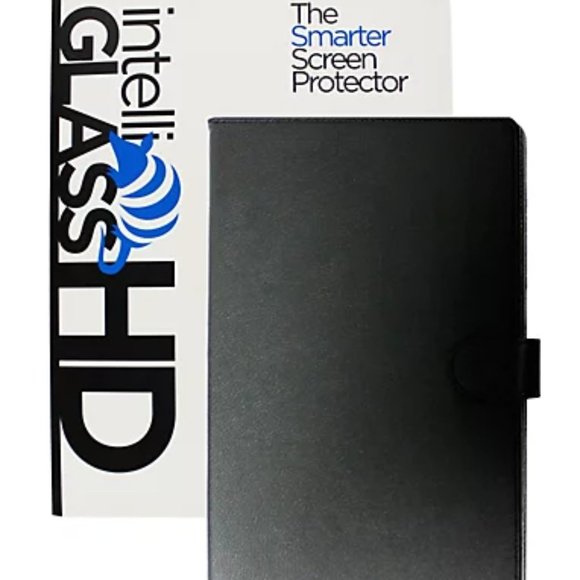 EmbraceCase 8" Amazon Fire Folio Case w/Glass Screen Protector - Picture 2 of 3